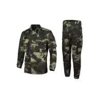 策马 户外拓展训练迷彩服冬季作战服5套1组 腰围（92-96） 170 迷彩