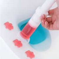 陌莎洁厕凝胶(马桶开花、玫瑰味+海洋味)44g+44g