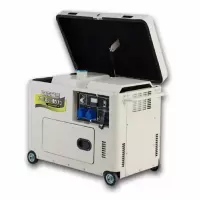 大泽勭力 8kw静音柴油发电机 220V/380V 白色