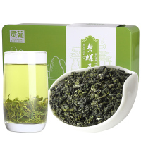 贡苑 茶叶绿茶 碧螺春茶 苏州春茶盒装 250g/罐