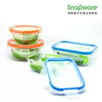 康宁SNAPWARE ECO Clean 易洁保鲜盒(四件套) SW-EC1501(四件套)