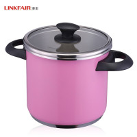 凌丰(LINKFAIR)经典按钮式压力锅 5.5L(桃红色)LFPC-JD5505