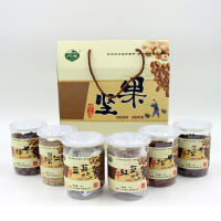岭味(Lingwei) 坚果大礼包 大兴安岭原汁原味坚果礼盒 6种组合 1200g/盒