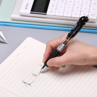 K35/0.5mm黑色中性笔 经典按动子弹头签字笔 办公水笔 一支