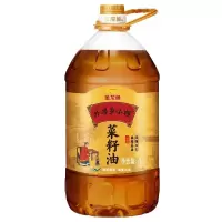金龙鱼 外婆乡小榨菜籽油5L 食用油 菜籽油 非转基因优质菜籽油地道香醇 少油烟 单桶装