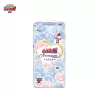 (限定款)大王(GOO.N)短裤式纸尿裤/拉拉裤花信风系列加大号XL40片