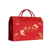 燕之坊 臻品礼礼盒1106款 8袋精品杂粮礼盒装1.106kg/香菇银耳黄花菜百合木耳灰枣桂圆红枣枸杞茶黑糖