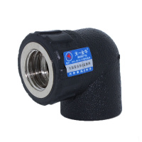 天一金牛 内牙弯头 HDPE给水管 4分 6分配件管件 32*1