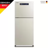 德玛仕(DEMASHI)消毒柜 家用 立式 小型消毒碗柜 高温碗筷光波消毒柜 双开门厨房茶杯 ZTD80P-1