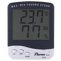 雨花泽 大屏幕高精准室内电子温湿度计 数字式温度计 YHZ-90451
