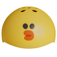 小米生态链 柒小佰 LINE FRIENDS布朗熊 莎莉联名限定款 Q萌头盔儿童防护头盔平衡车护具电动车安全帽