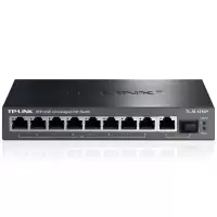 TP-LINK SL1210P 8口百兆POE 交换机 1千兆口+1千兆光纤口 单位：台