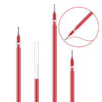 得力 S760 中性笔芯 0.5MM 红色笔芯