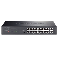 TP-LINK TL-SG1218P 16口千兆POE 交换机 16GE(PoE)+2GE 单位:台