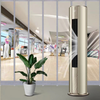 北极绒 定制塑料空调门帘磁铁自吸PVC软门帘 超市挡风隔断透明防蚊门帘 全磁条 / 每平方