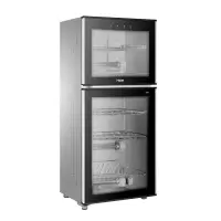 海尔消毒柜ZTD100-F家用消毒柜双门低温高温碗柜100升立式消毒柜