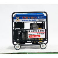 大泽勭力 230A柴油发电电焊机 黑色