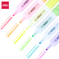 得力S628荧光笔套装(混)(6支/袋) 单位：袋