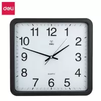 得力(deli)8824挂钟(黑色)单位:个