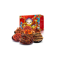 老川东 牛肉干礼盒600g