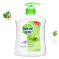 滴露Dettol 健康抑菌洗手液 植物呵护 500g/瓶 单位：瓶