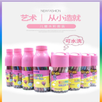 吻朵 水彩笔蝙蝠侠装18色