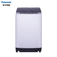 松下(Panasonic)波轮洗衣机全自动9kg 节水立体漂 宽瀑布速流 超大容量 桶洗净XQB90-Q59T2F灰色