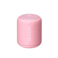 sanag蓝牙音箱无线小型音响便携式迷你低音炮大音量手机家用随身车载户外钢炮3d环绕插卡收款播报 X6S落樱粉升级版