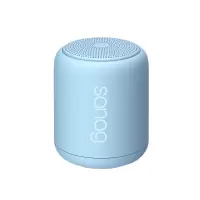 sanag蓝牙音箱无线小型音响便携式迷你低音炮大音量手机家用随身车载户外钢炮3d环绕插卡收款播报 X6S晴空蓝升级版