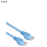 优越者 六类网线CAT6 千兆网络跳线 综合布线宽带路由器宽带连接线 1米