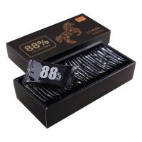 SNWQ诺梵无糖纯黑巧克力88%可可原浆超苦110g/盒