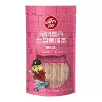 顽皮Happy100宠物零食 噜吸吸比目鱼猫条14g*5包猫湿粮流质食品