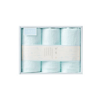 初爱云絮系列:三条毛巾礼盒 YX003(颜色随机发货)