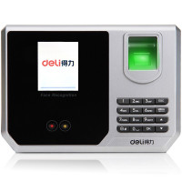 得力人脸指纹混合识别考勤机 3959