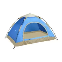 纵贯线(Seashore) ZP-12C 双人单层自动帐篷 浅蓝色