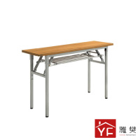 雅樊 折叠桌 YR—YFGNW18P1202会议桌 长条桌 培训课桌 简易餐桌 家用书桌(单位:1400*400*750