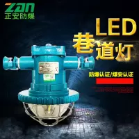 zan 防爆煤矿用隔爆型LED巷道灯DGS18/127L井下照明(圆形)