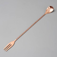 吧勺鸡尾酒调酒棒奶茶长柄棒匙饮料搅棒