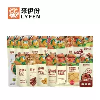 来伊份(LYFEN)休闲零食坚果礼盒 伊份宝藏 17袋装2058g