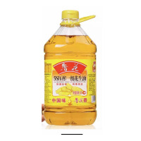 福临门 鲁花压榨一级花生油4L