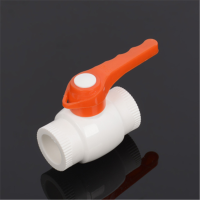 PPR塑芯球阀门 6分 全塑料开关球阀