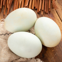 七修良品 白洋淀黄泥咸鸭蛋(12枚/盒)六6大顺黄泥腌流油鸭蛋咸鸭蛋 单个60-80g