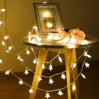 中锐智采 led小彩灯 五角星灯串 挂饰 3米*20灯/包