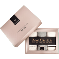 金号(KING SHORE) HY1118 清然/系列-10 三条毛巾 单盒装