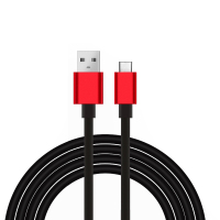 奕狐 任天堂Switch数据线ns延长线lite外设配件typec充电线2米支持手机快充 红色