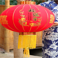 大红灯笼挂饰 1.5米直径 红色