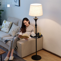 铁艺落地灯 客厅书房简约落地灯具