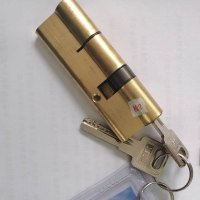 祥泰 防盗门锁芯总长90mm门内32.5 门外57.5mm D=17MM 高度33mm(单位:个)