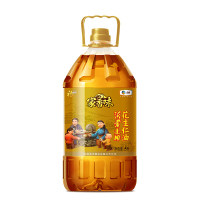 福临门 食用油 家香味 沂蒙土榨 花生仁油5L 中粮出品/