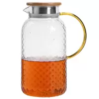 苏氏陶瓷(SUSHI CERAMICS)高硼硅花茶壶米粒立体款蒸煮茶壶(大)1700ml